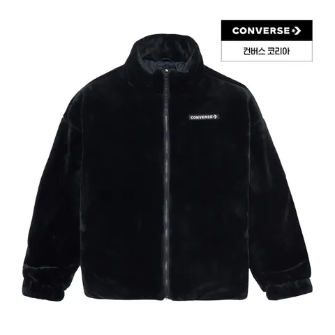 폭스 퍼 자켓 블랙 10023526-A01