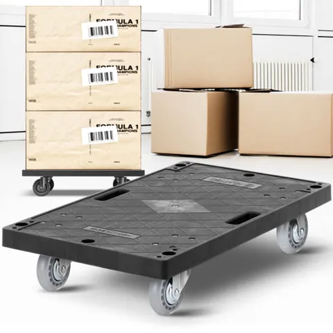 검정사각달리국산인라인중 핸드카 운반 카트기 짐카트