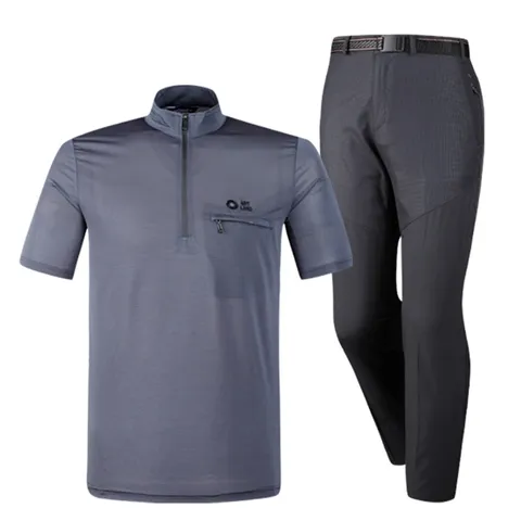 [하프클럽/아이스쿨 아웃도어세트 반팔티 등산바지 세트구성