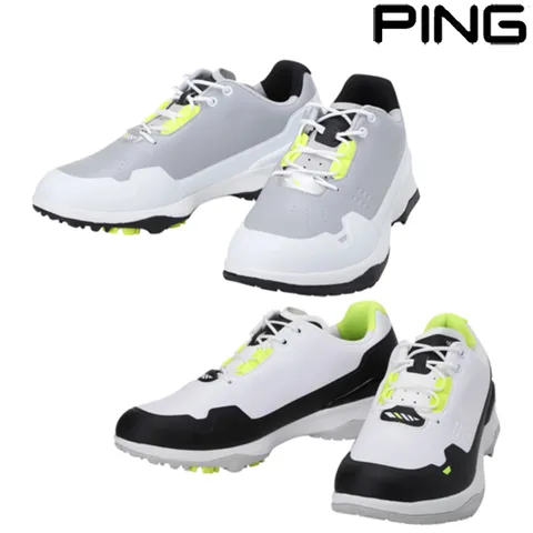 남성 배색 스파이크리스 스니커즈 골프화 611D2SEA01 463694