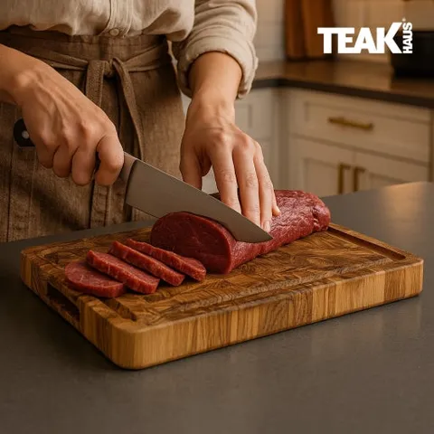 [티크하우스] 엔드 그레인 도마 (42x30cm) 프리미엄 원목 도마