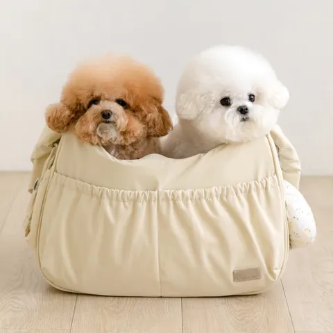 펫츠랜드 초경량 앨리스 슬링백 강아지 이동가방