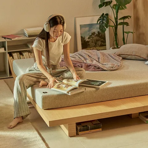 라이프먼트 베이직 단단한 메모리폼 토퍼 매트리스 10cm 슈퍼싱글