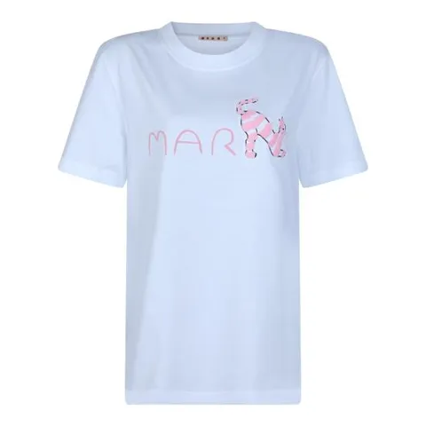 [해외직구] 26SS  반팔 티셔츠 THJE0293S3 USCY84LOW01 Lily white