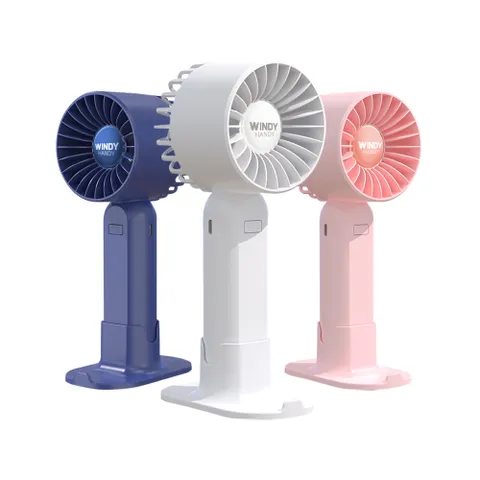 1+1 윈디 핸디 휴대용 탁상 손 선풍기 무소음 미니 BLDC