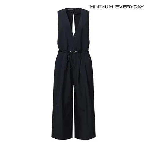 정상가:199,000원 ㅣ [미니멈 에브리데이]백 트임 민소매 점프수트 (EB1OW019D)