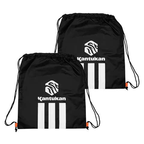 칸투칸 축구 스포츠 신발 슈즈백 파우치 가방 블랙 1+1