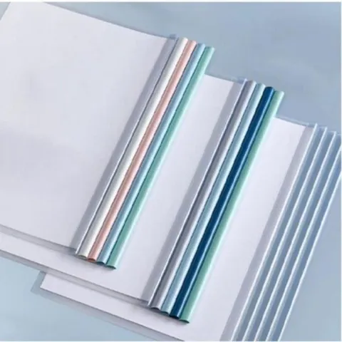 [하프클럽] 부동산계약서 파일첩 화일 투명 서류 A4 파일 파일철 정리 10개 쫄대 용지 설명서