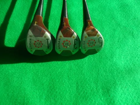 중고 BenHogan Persimmon APEX AMF 감나무1번3번5번 3개 골동품 양호함