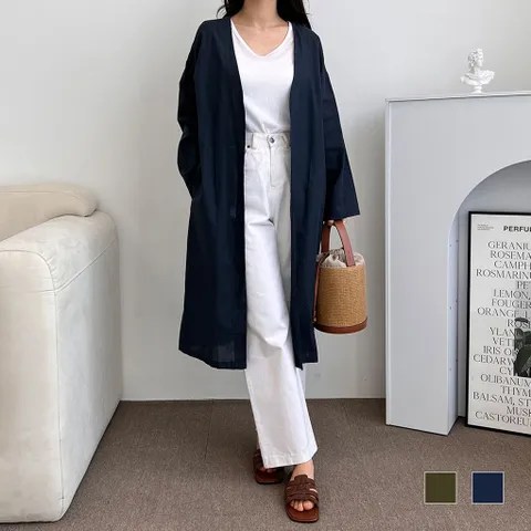 봄가디건 롱 가디건 SD-230319 체이드 여름가디건  롱가디건  린넨가디건  봄가디건