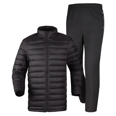 [하프클럽/에어크로스패딩 트레이닝세트 패딩점퍼 운동 기모바지