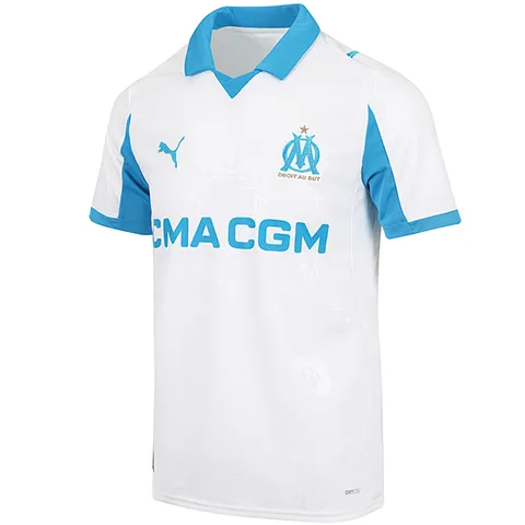 [하프클럽]  올림피크 마르세유 2025/26 홈 저지 유니폼 (779801-01)