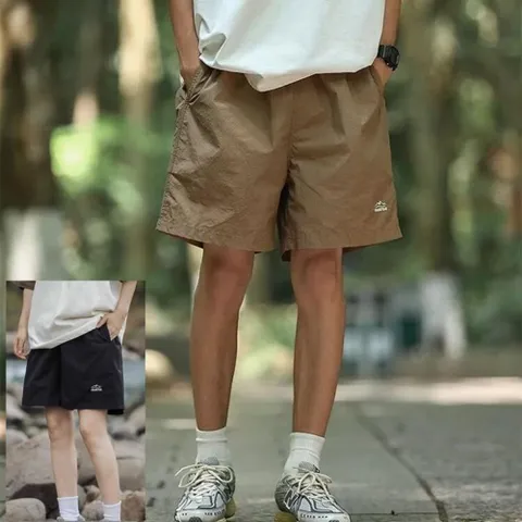 여름 마운틴 남여 남자 반바지 힙합 여자 느슨한 카고 5부반바지 힙합반바지 와이드반바지