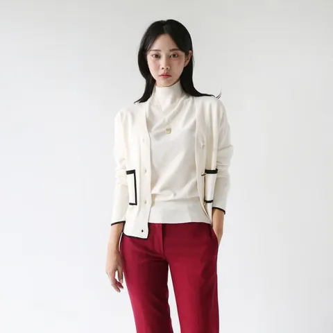 [하프클럽/제이블랑]제이엘 베니 포켓 가디건