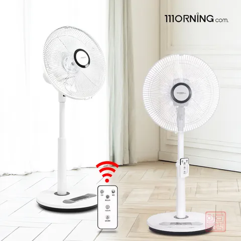 모리츠 초미풍 리모컨 발터치 스탠드 선풍기 좌석용 사무실 식당 가정용 침실 책상