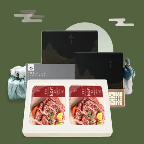 강강술래 양념LA갈비 선물세트 2호 (1.0kg)