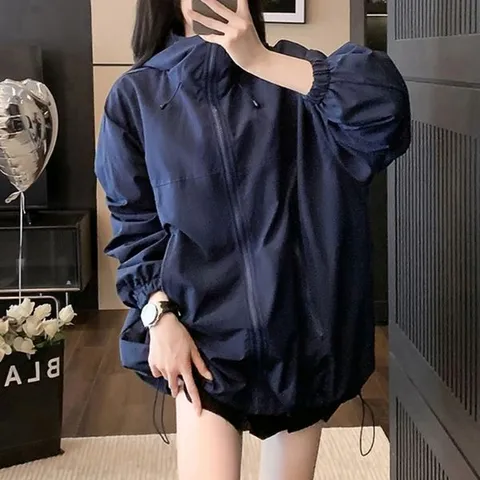 [하프클럽/휴드]티벨리 후드 바람막이 집업 자켓