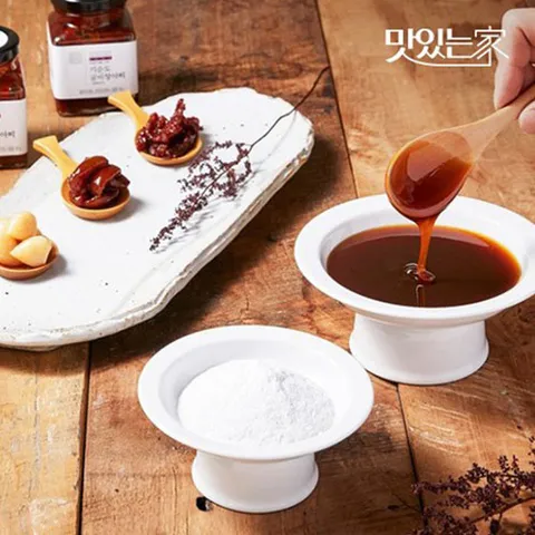 기순도 명인의 전통간장/맛간장/청장 300ml 유리병