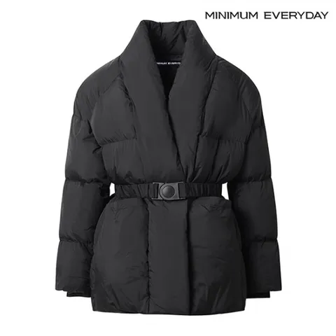 정상가:159,000 | [미니멈 에브리데이]벨티드 오픈 패딩 점퍼 (EA4JJ017D)