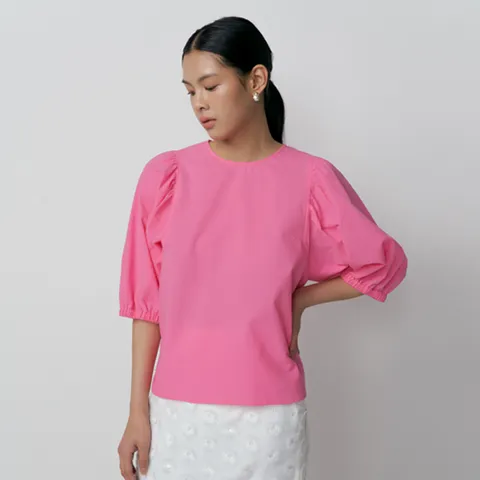 [최초가 119,000원]에밀리 시어서커 블라우스