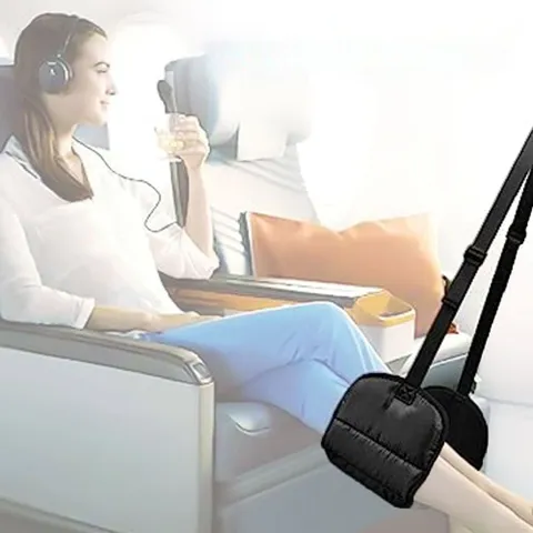 기내용발걸이 장거리비행 장거리비행준비물 여행꿀템 여행용발받침 여행용기내발받침대 기내해먹