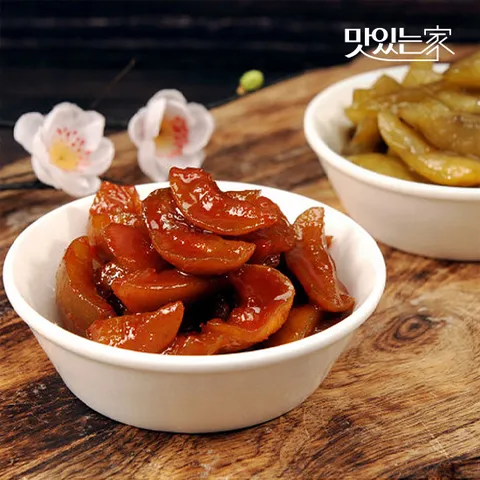 매화골농원 수제매실 장아찌 청매실 고추장장아찌 420g