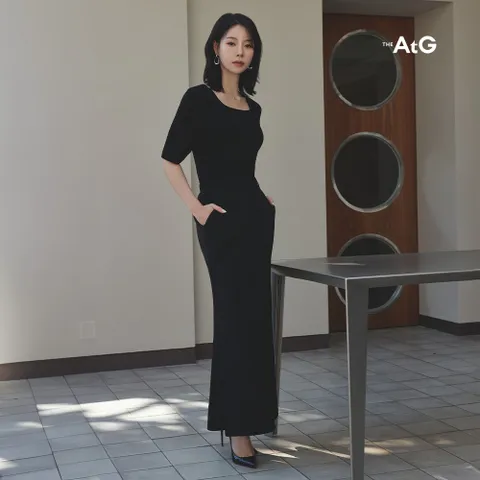 [최초가 69,900원]25F/W 에센셜 스퀘어넥 반팔니트 3종