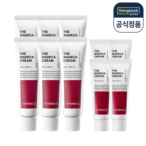 더 마데카크림 50ml 6개+15ml 4개