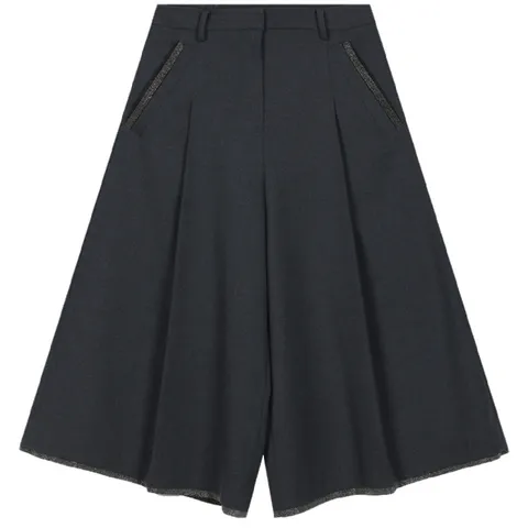 [롯데백화점][손정완]데일리룩 플레어 큐롯 팬츠 ZDL54040