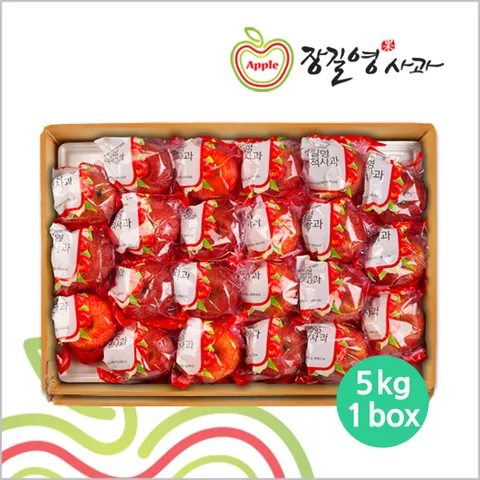 세척사과 5kg(17~27과)