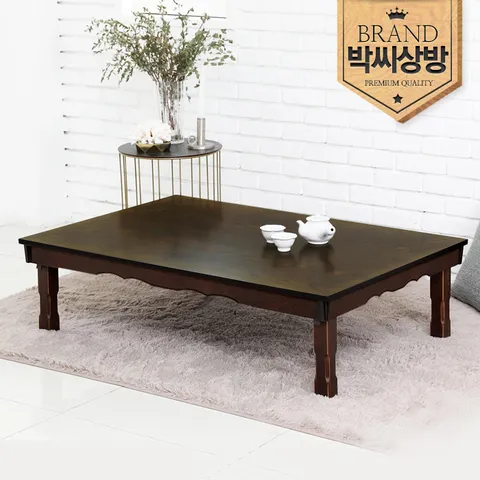 국내산 1200 천연무늬목 엔틱 직교자상 /교자상/제사