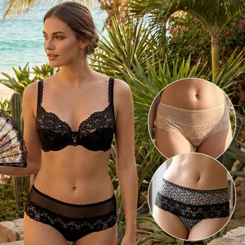 셀리 레이스 사각티팬티 3종 1택