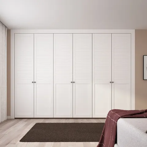 한샘 피카 갤러리 붙박이장 화이트_행거형(18종/택1)