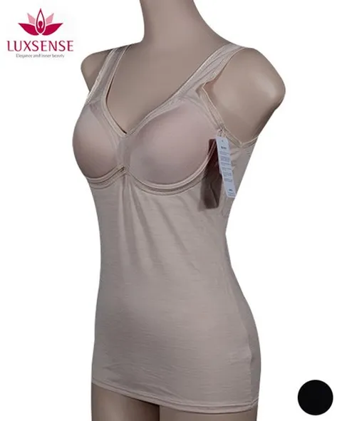 럭센스LU-1376볼륨 몰드 메쉬 런닝브라