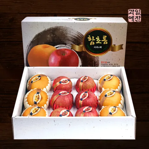 과일예찬 과일예찬 프리미엄 사과/배혼합세트 6kg/사과6과/배6과