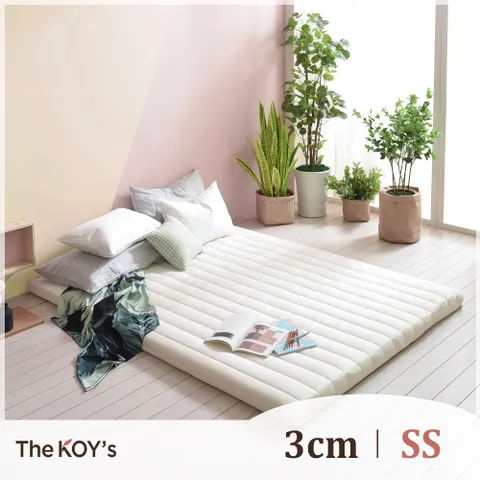말레이시아 소프트 천연라텍스 토퍼 매트리스 3cm 슈퍼싱글