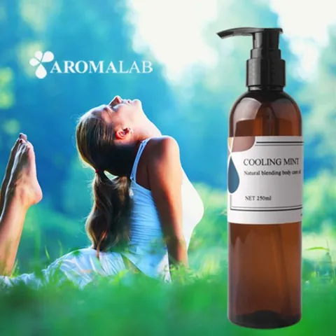 [아로마랩]쿨링민트 바디오일 250ml / 1000ml 2종