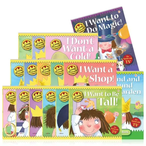 [세이펜BOOK] 리틀프린세스 리더스북 16종 세트B+CD LITTLE PRINCESS READERS