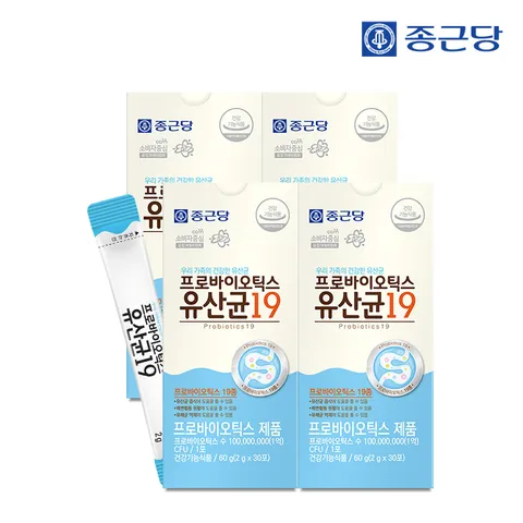 프로바이오틱스 유산균 19 30포 4박스