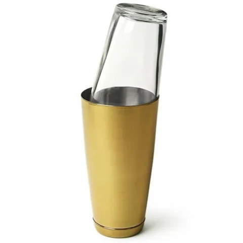 와인앤쿡 유러피안 골드바 엔틱 칵테일 믹싱 글라스 쉐이킹 세트