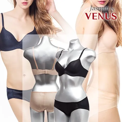 [비너스 外]뛰어난피팅감 노라인 누디 무봉제 브라/팬티/세트