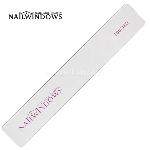 네일윈도우 화이트 사각 네일파일100/180