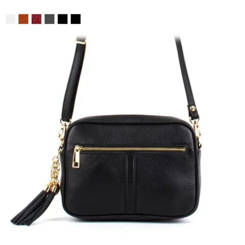 천연 소가죽 여성 여자 핸드백 미니 크로스백 숄더백 모모