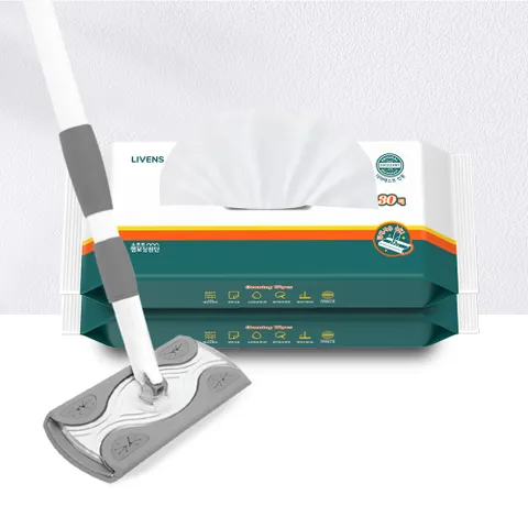 청소기밀대+밀대판+물걸레청소포 60매 (30매x2개)