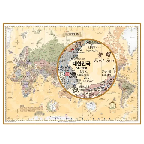 말하는 한영 세계지도[세이맵]