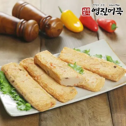 [맛있는家] 부산어묵 영진어묵 수제야채버섯어묵바 340g5입