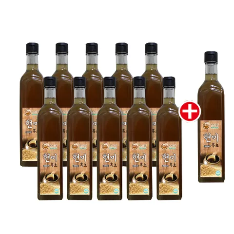현미흑초500mlx11/흑초 현미식초/생산자직접판매