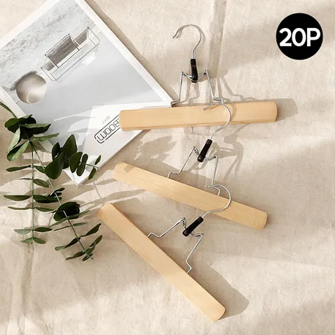 원목 바지걸이 20P