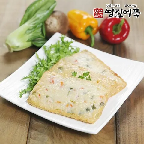 부산 영진어묵 수제파프리카야채어묵 210g 3입