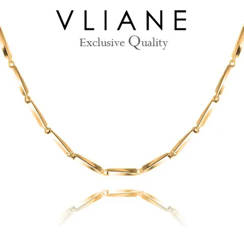 18K 커브 스틱 남자 목걸이